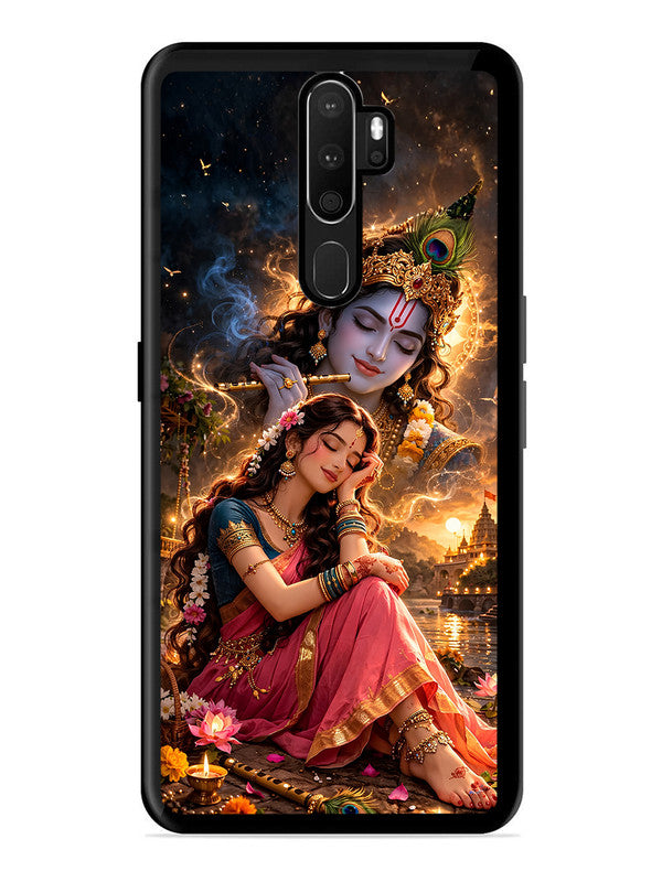 Oppo A9 2020 Radha thinking of Krishna