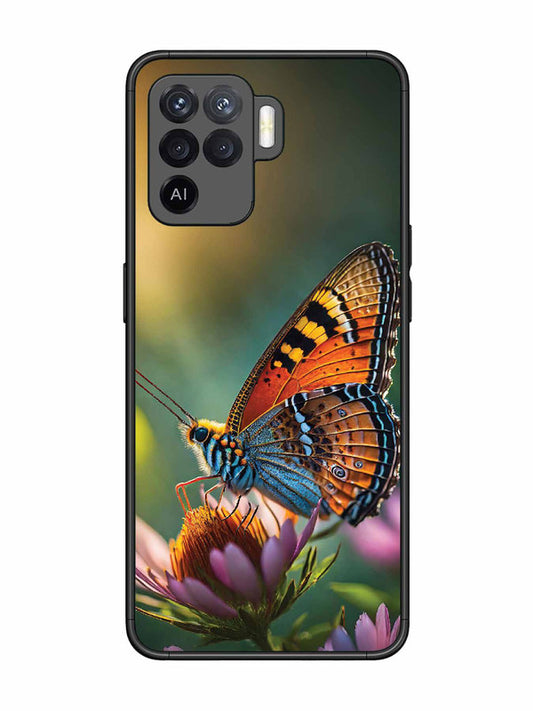 Oppo F19 Pro Golden Hour Monarch Butterfly