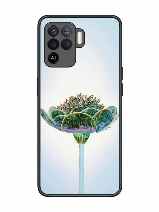 Oppo F19 Pro Liquid Glass Chromatic Flower