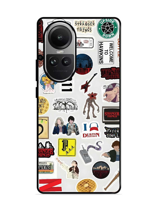 Oppo RENO 10 5G Stranger Things Sticker 4