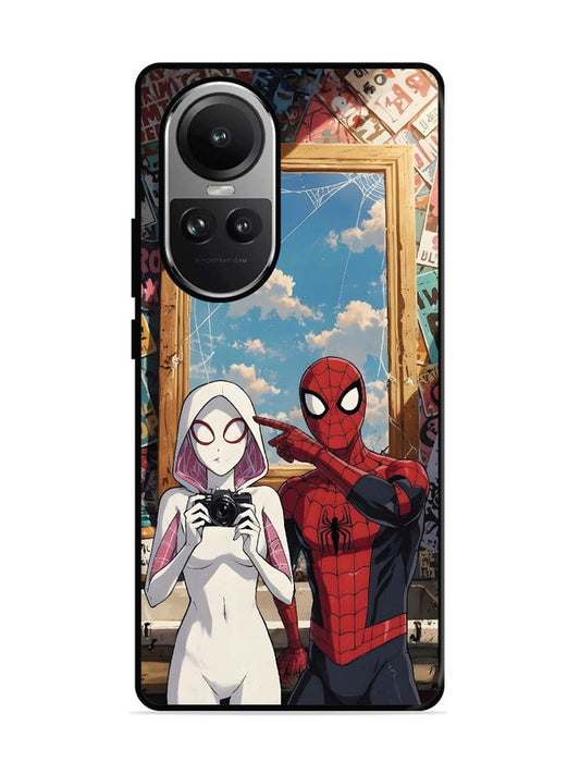 Oppo RENO 10 5G | 2D Metal | Spiderman and Spiderwoman | OPR-10-429