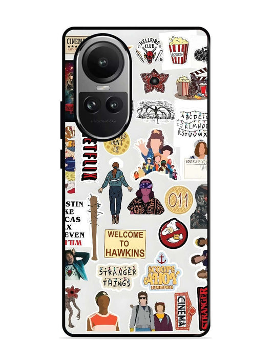 Oppo RENO 10 Pro 5G Stranger Things Sticker 2