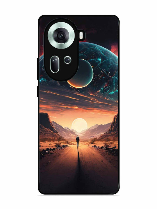 Oppo RENO 11 5G Sunset with space scene