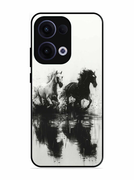 Oppo RENO 13 5G Black & White Horse