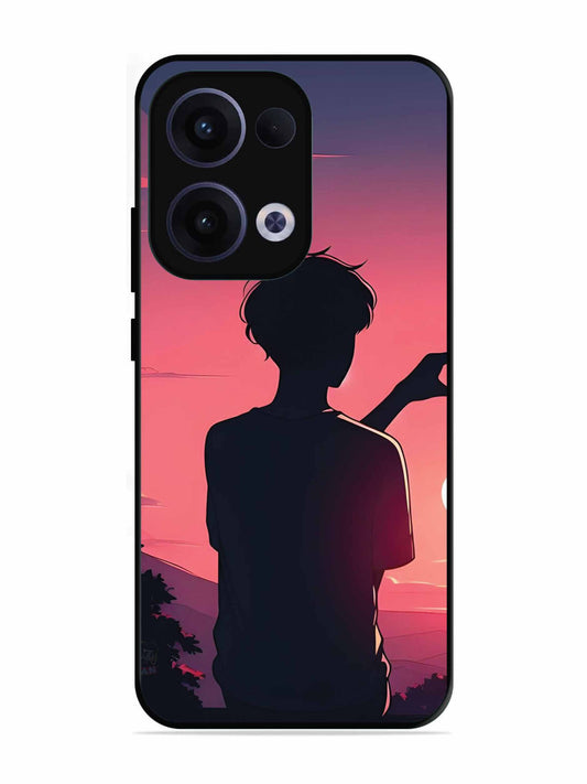 Oppo RENO 13 5G Love Heart with Hand Boy