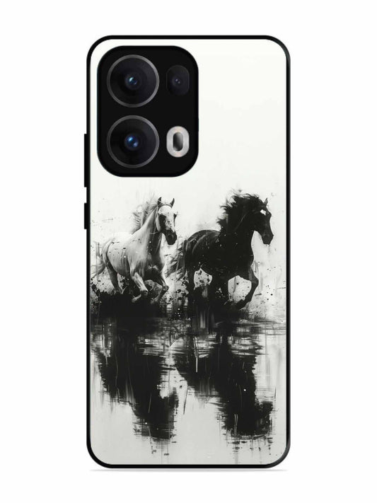Oppo RENO 13 Pro Black & White Horse