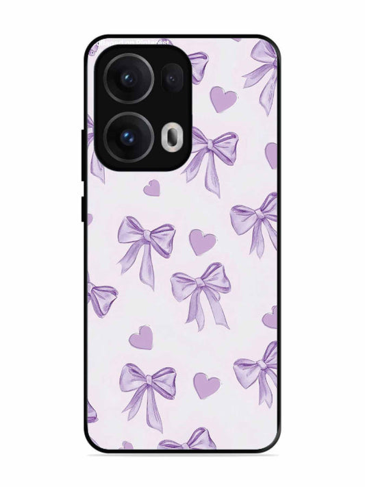 Oppo RENO 13 Pro Bow Tie, Purple Hair Band