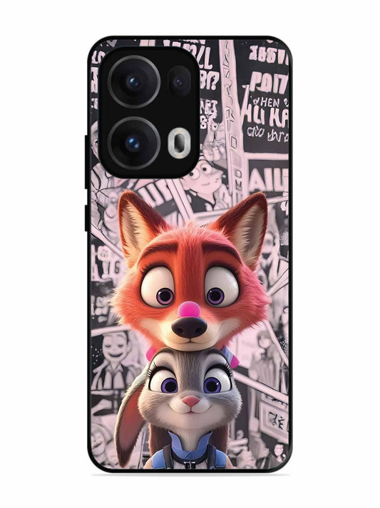 Oppo RENO 13 Pro Cute Nick wilde and judy hopps 2