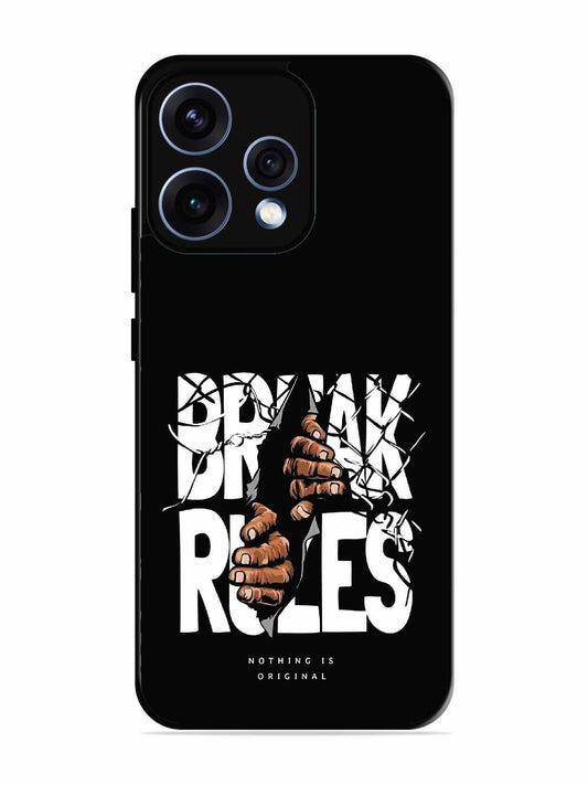 Oppo RENO 15 5G Break Rules Gritty Typography Art
