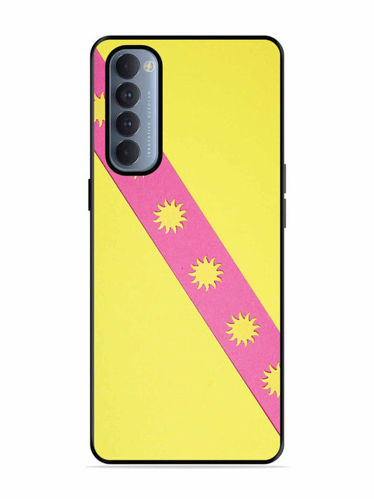 Oppo RENO 4 Pro Pick Strip on Yellow Colour