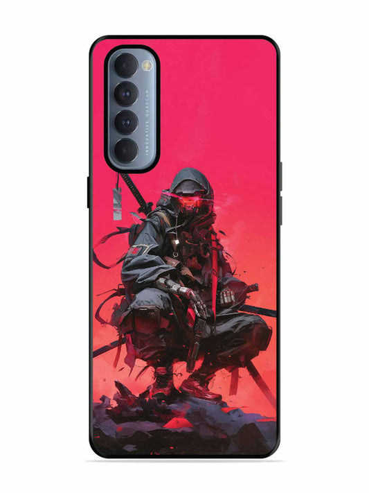 Oppo RENO 4 Pro Cyberpunk Ninja Katana