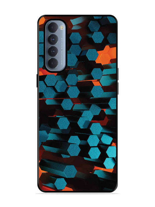 Oppo RENO 4 Pro Hexagon 3D Abstract
