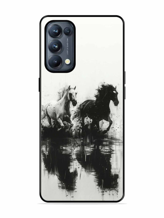 Oppo RENO 5 Pro 5G Black & White Horse