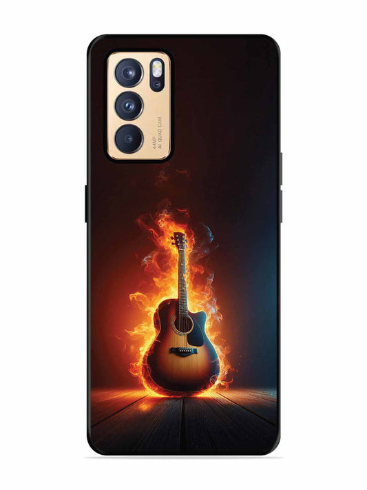 Oppo RENO 6 Pro 5G Fire Acoustic Guitar Stage Passion