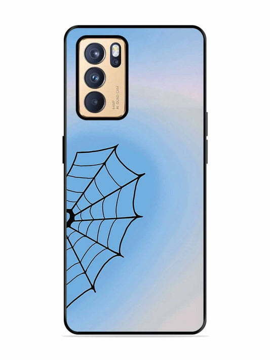 Oppo RENO 6 Pro 5G Spider Web Heart for Boys
