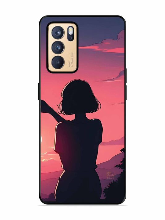 Oppo RENO 6 Pro 5G Love Heart with Hand Girl