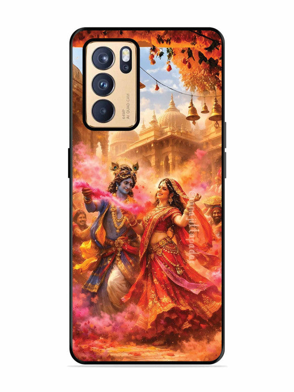 Oppo RENO 6 Pro 5G Radha Krishna Playing Holi