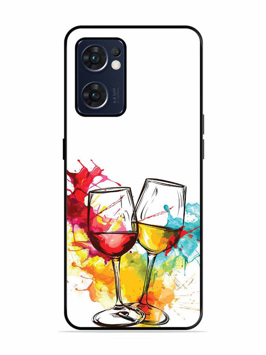 Oppo RENO 7 5G Colorful wine glasses