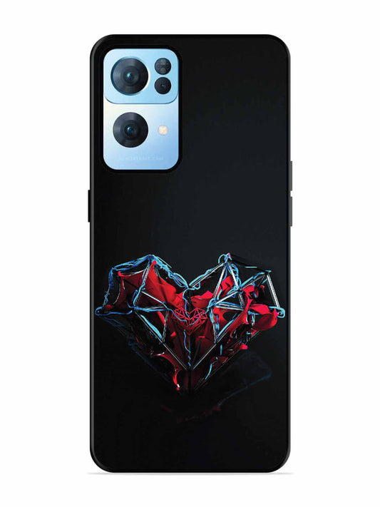 Oppo RENO 7 Pro 5G heart-abstract