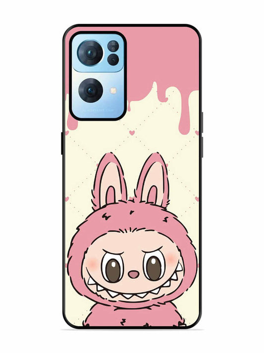 Oppo RENO 7 Pro 5G Labubu Closeup Pink