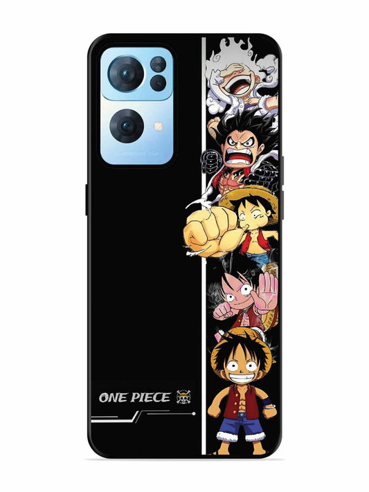 Oppo RENO 7 Pro 5G Luffy Evolution Gear 5 Anime Art