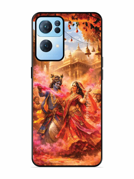 Oppo RENO 7 Pro 5G Radha Krishna Playing Holi