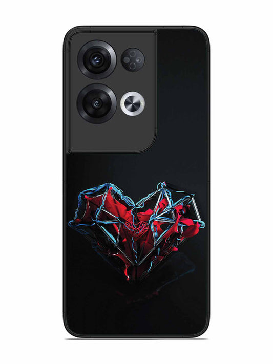 Oppo RENO 8 Pro 5G heart-abstract