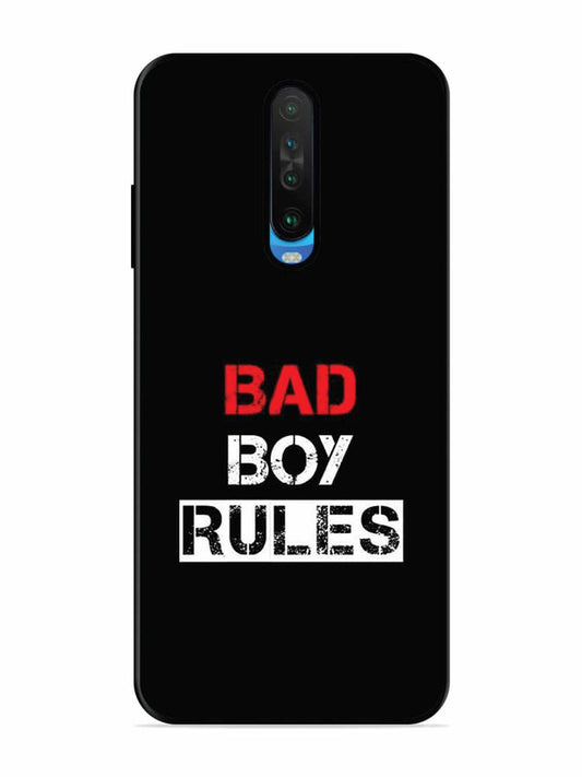 Poco X2 Bad Boy Rules