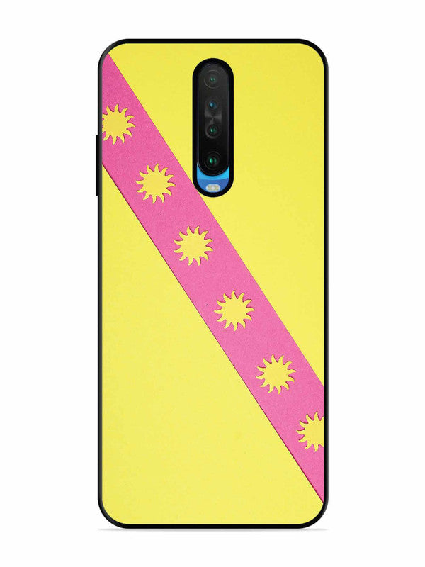 Poco X2 Pick Strip on Yellow Colour