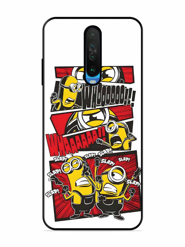 Poco X2 Minions Comic Panel Action