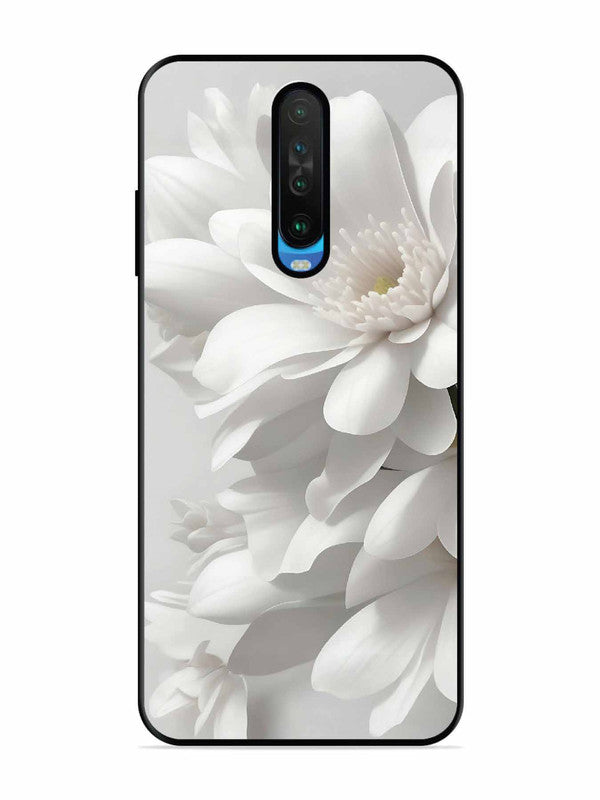 Poco X2 Soft Focus Purity white Flower