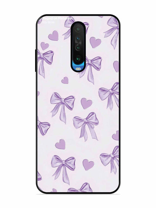 Poco X2 Bow Tie, Purple Hair Band