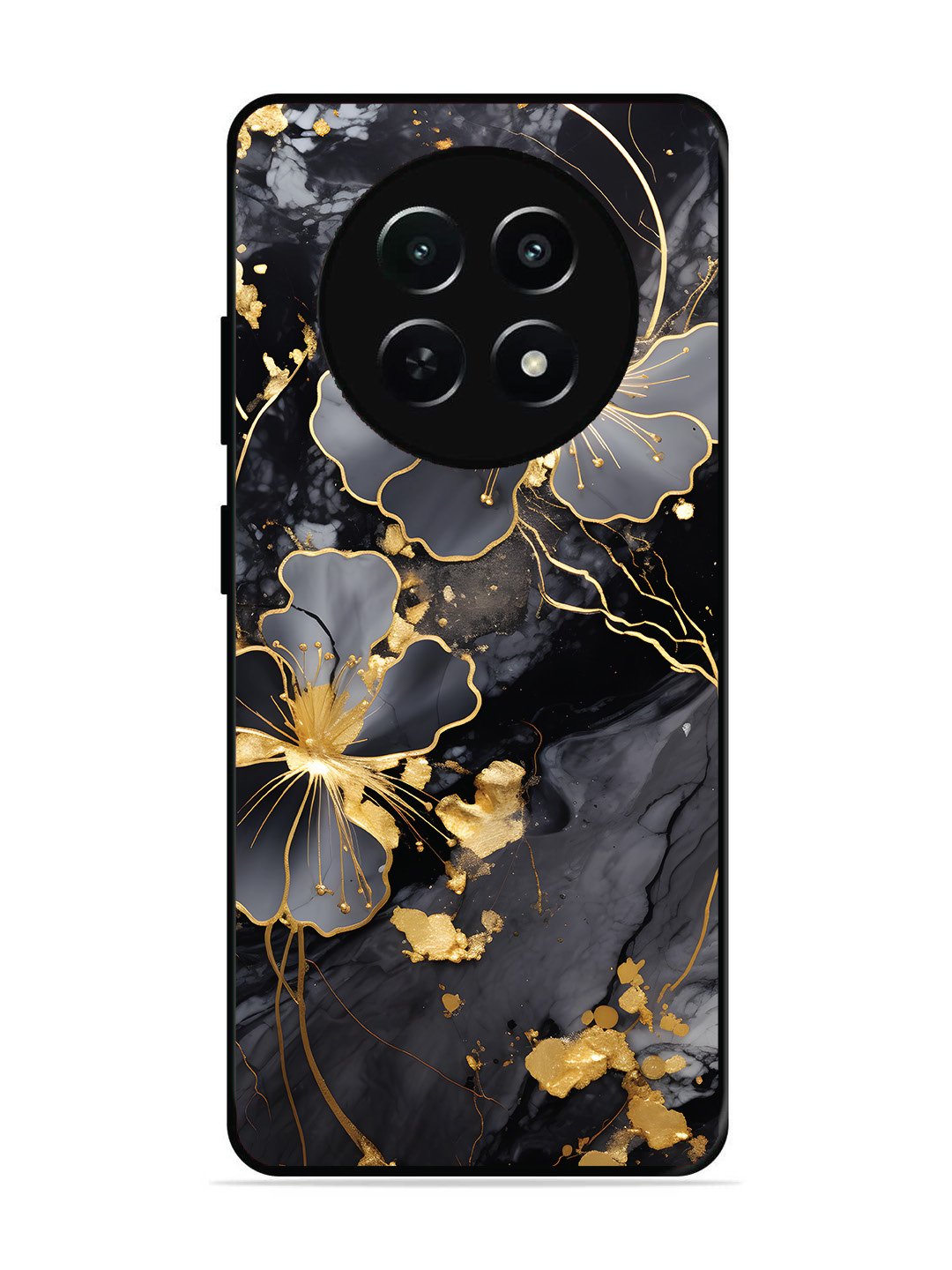 Realme Narzo 70x Dark Flowars