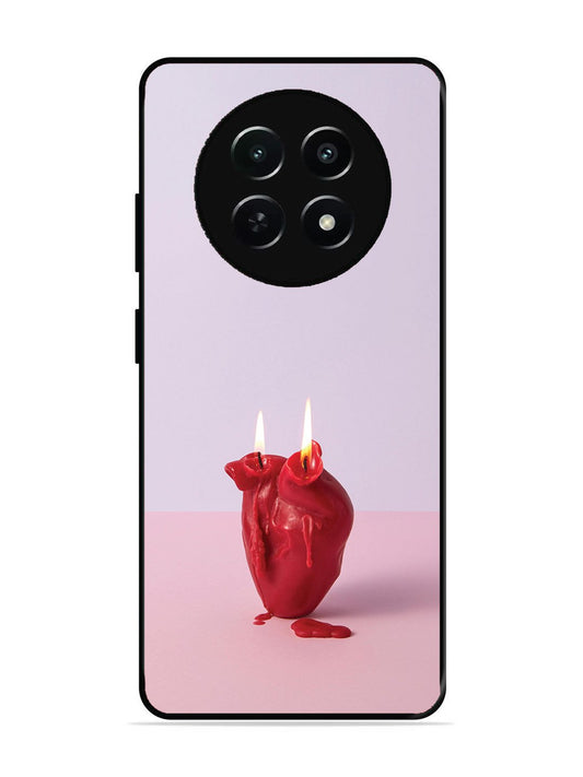 Realme 12 5G A Lighted Heart Candle