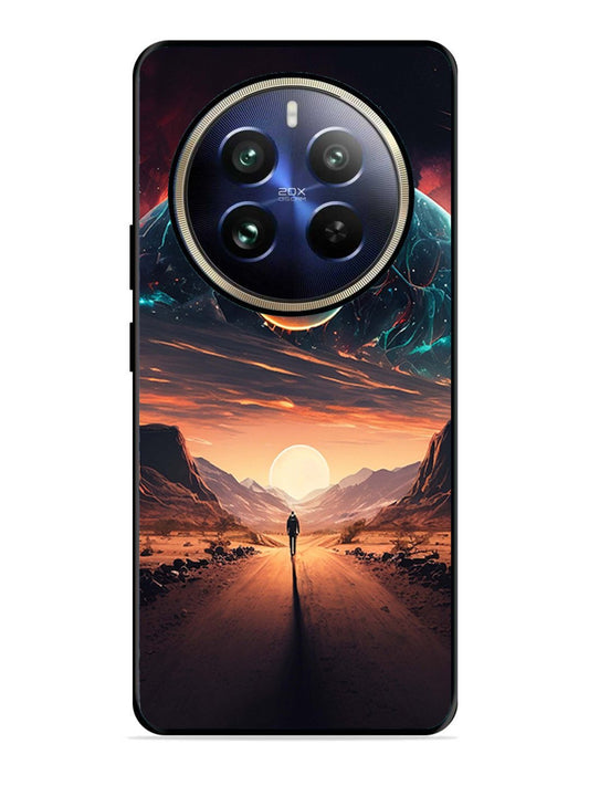 Realme 12 Pro Plus Sunset with space scene