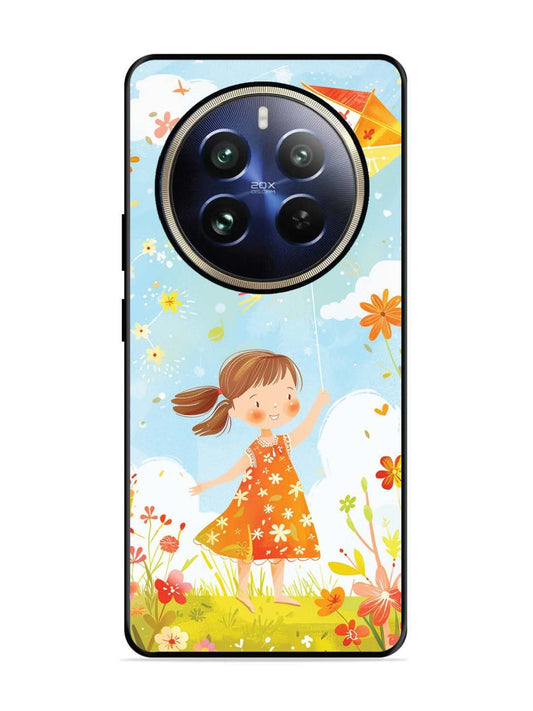 Realme 12 Pro Little Girl Kite Flying