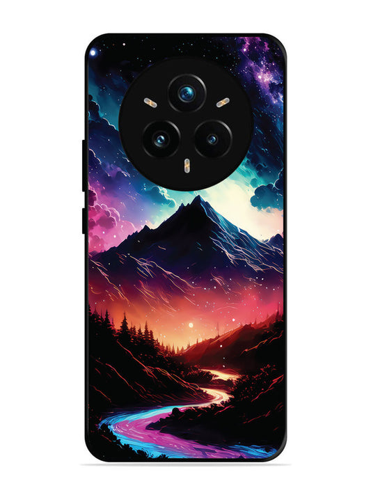 realme 14 pro plus 5g mountain-valley-Colorful-cloud-at-night