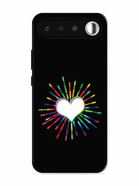 realme 16 Colourful Heart on Black