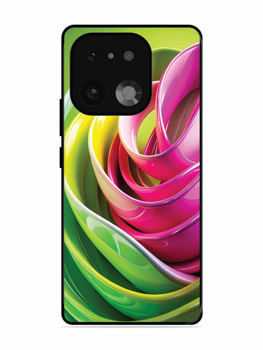 realme 16 Pro Plus Vibrant Swirl Glossy Ribbon Art