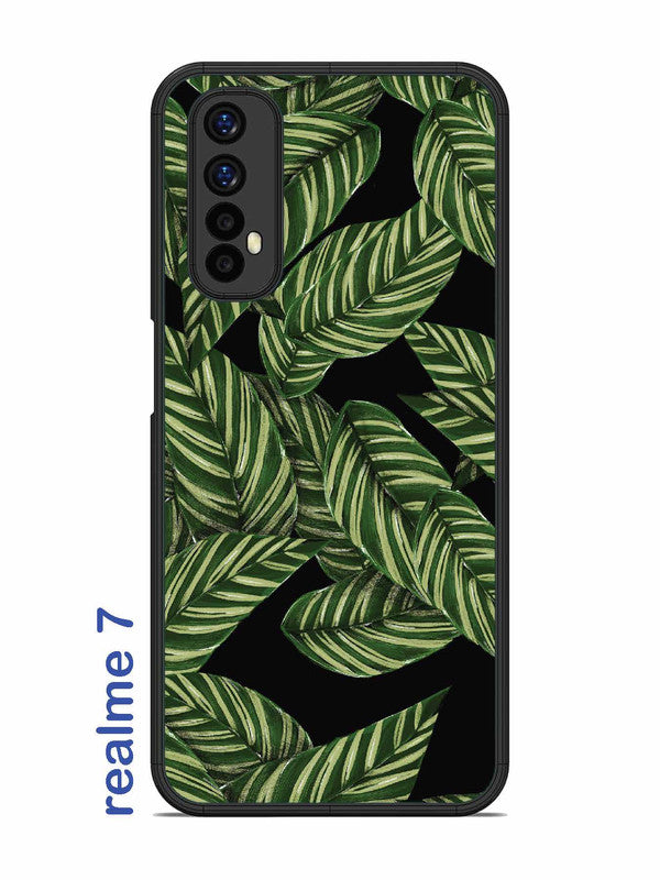 Realme 7 Leafs Pattern