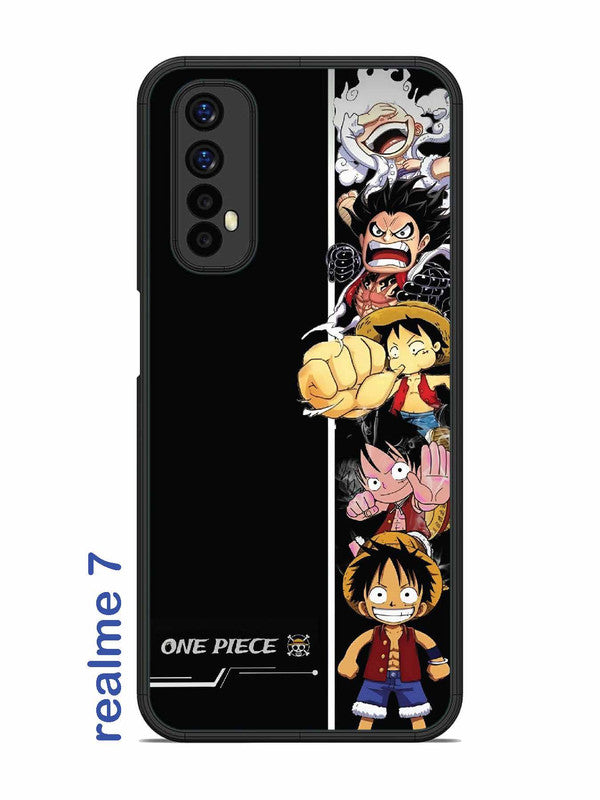 Realme 7 Luffy Evolution Gear 5 Anime Art