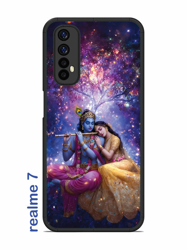 Realme 7 Radha Krishna Enjoying Flute