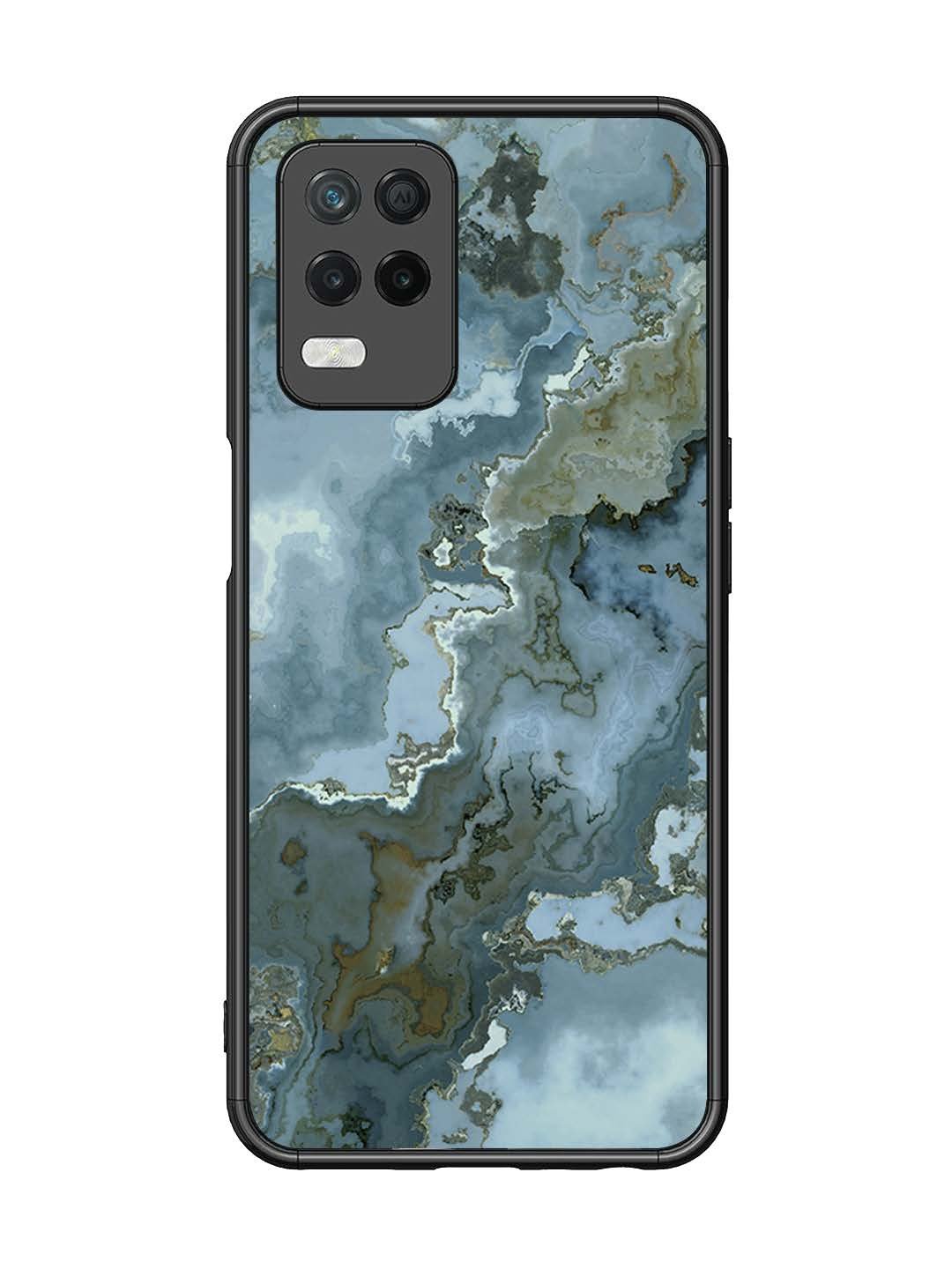 Realme Narzo 30 5G Celestial Blue Marble 2nd Pattern