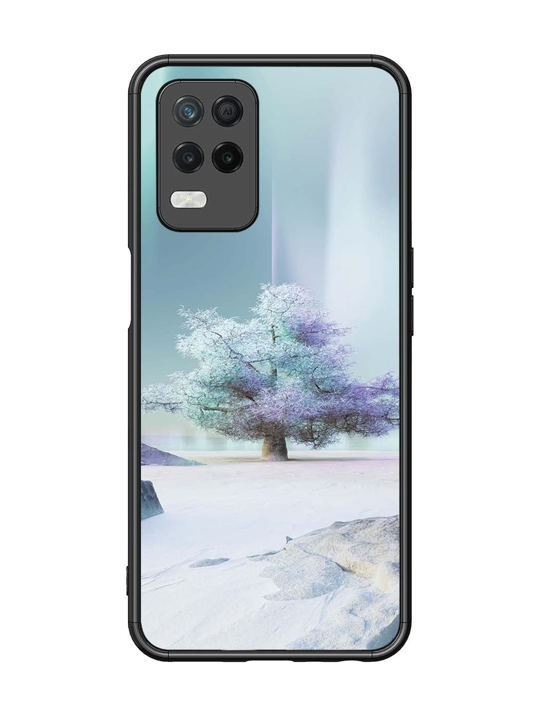 realme Narzo 30 5G Tree on lceland