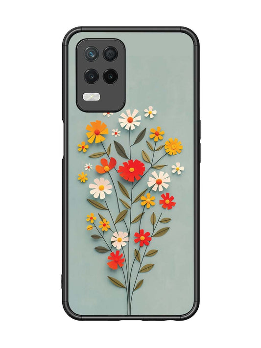 Realme 8 5G Paper Flowers