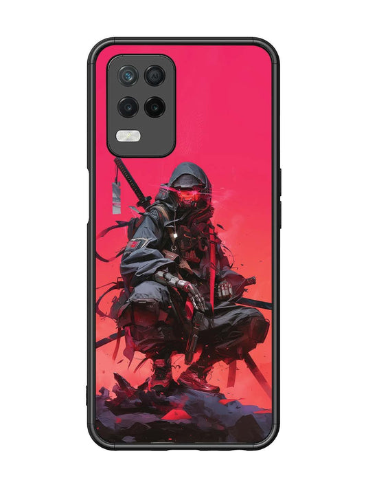 Realme 8 5G Cyberpunk Ninja Katana