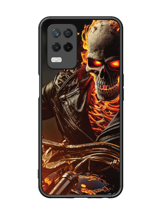 realme 8 5G ghost-rider-marvel-superhero