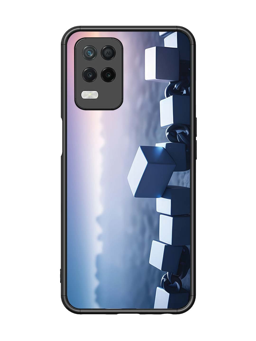 realme Narzo 30 5G Minimalist Blockchain Cube Chain