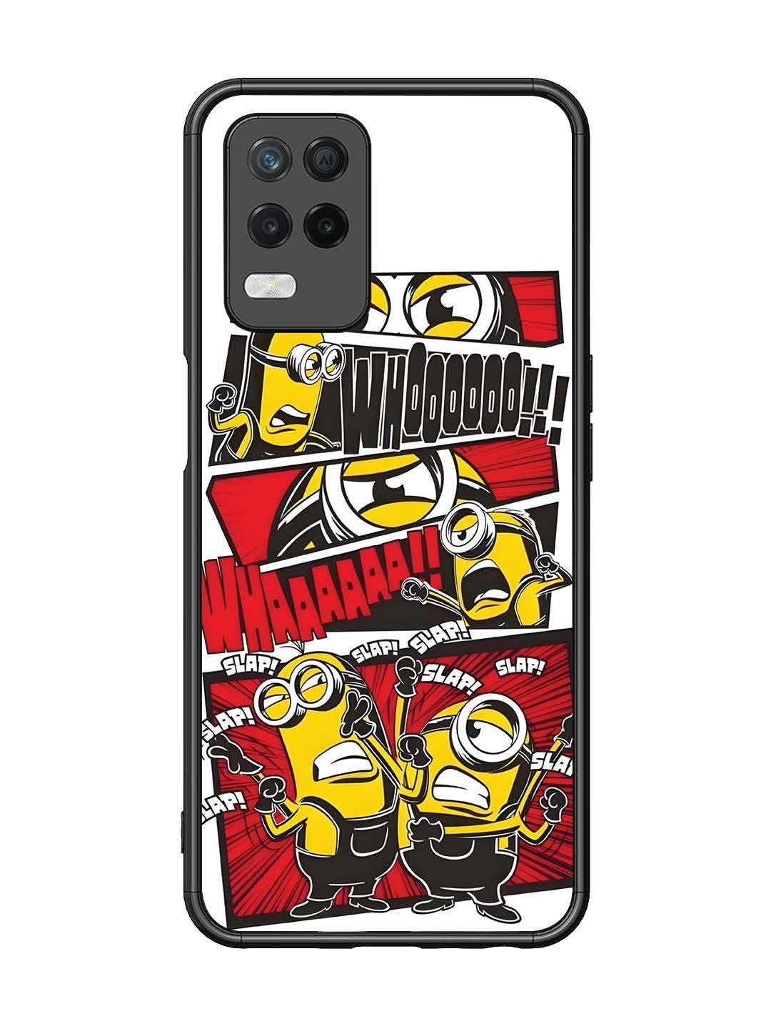realme Narzo 30 5G Minions Comic Panel Action