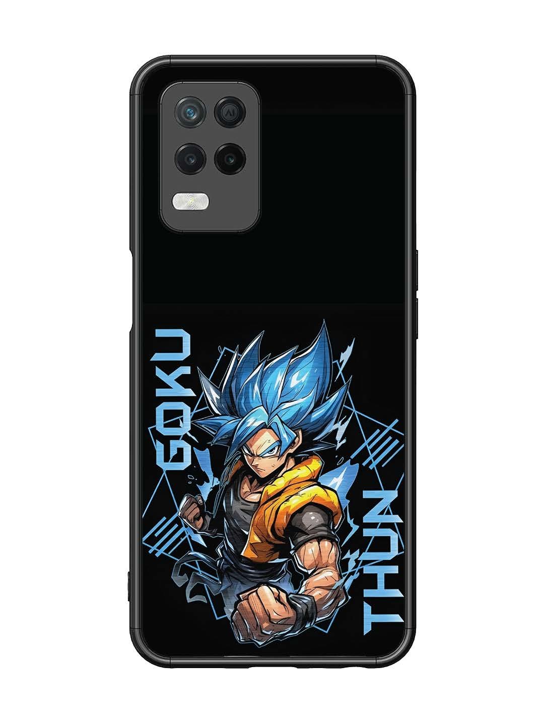 realme 8 5G Street Fighter Goku God Form